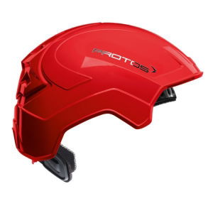 Protos Integral Industry Red Helmet