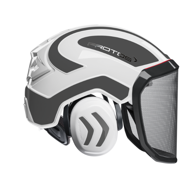 Protos Integral Forest White / Grey Helmet