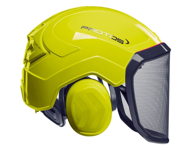 Protos Integral Forest Neon Yellow Helmet