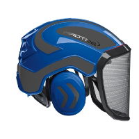 Protos Integral Forest Blue / Grey Helmet