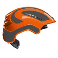 Protos Integral Industry Orange / Grey Helmet