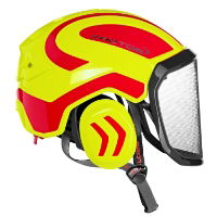 Protos Integral Arborist Neon / Red Helmet