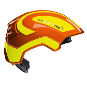 Protos Integral Industry Orange / Neon Yellow Helmet