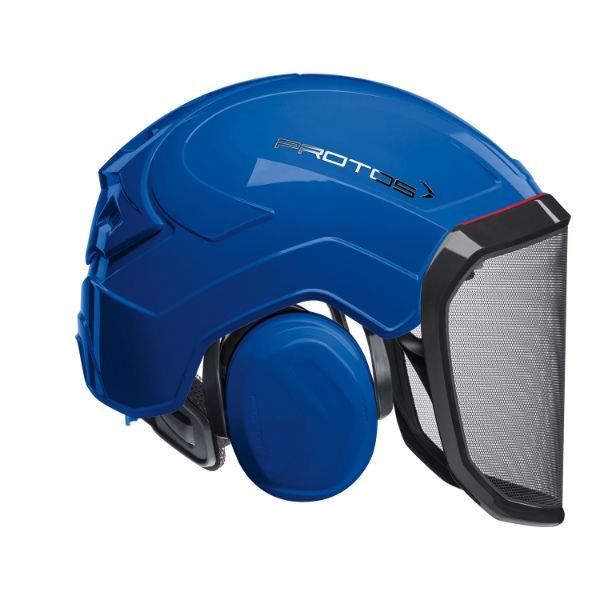 Protos Integral Forest Blue Helmet