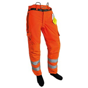 Pfanner Arborist C Hi Vis Chainsaw Trousers 2XL Short
